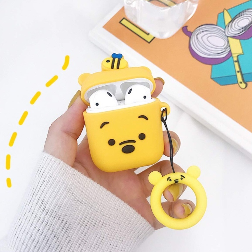 Winnie the Pooh Bear AirPods case gen 1 & gen 2